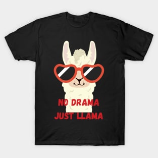 No Drama Just Llama T-Shirt